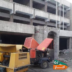 اجاره کمپرسور باد جهت تخریب