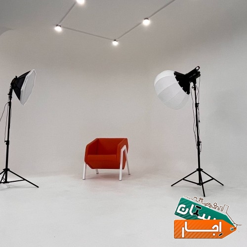 اجاره استودیو تولید محتوا (وایت روم/ وایت باکس)