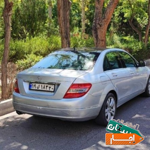 اجاره خودرو بنز لازرورقی c200 بدون راننده