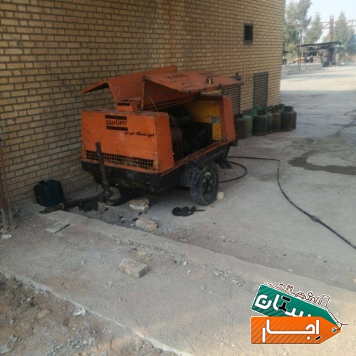 خدمات اجاره انواع کمپرسور جهت تخریب باکارگر