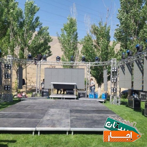 خدمات اجاره استیج tv شهری