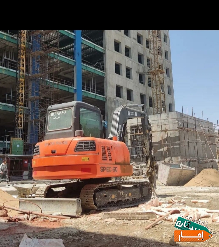 اجاره مینی بیل مکانیکی با پیکور