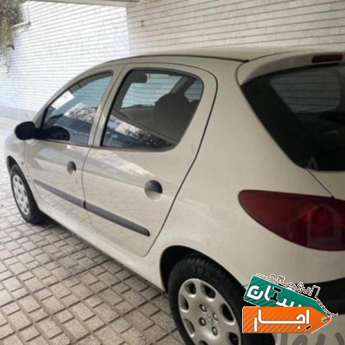 اجاره خودرو 206 مدل 1400