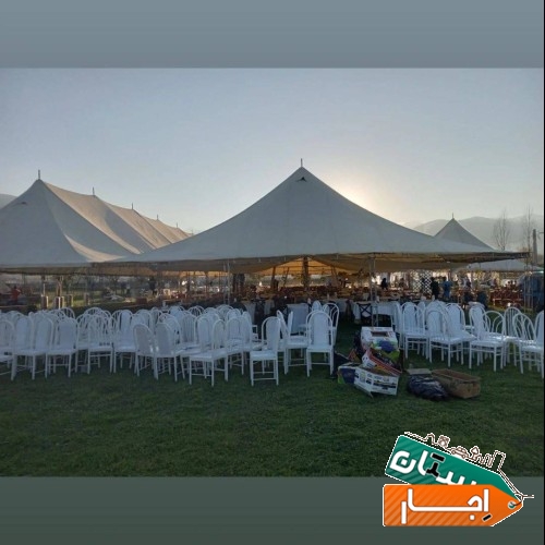 اجاره چادر و اسپیس و سایبان