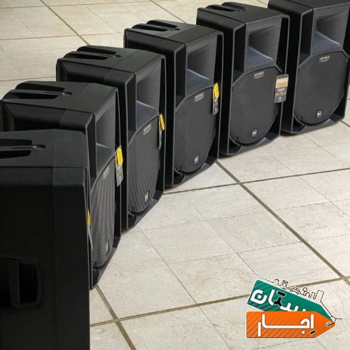 خدمات اجاره باندسیستم صوتی اکتیو دایناکورد rcf fbt ev