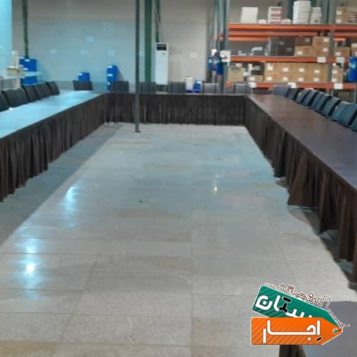اجاره ، کرایه ، امانت میز و صندلی اداری ، کنفرانسی