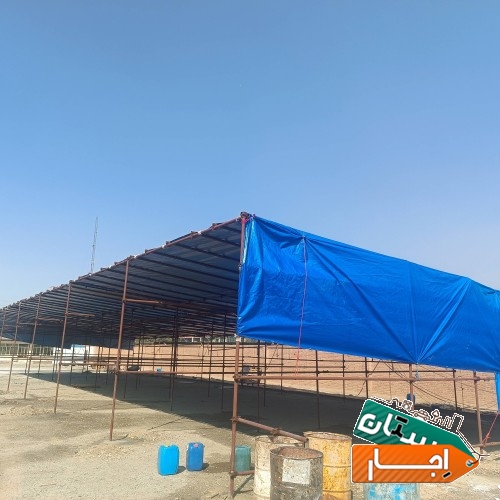 اجاره چادر برزنتی و نمایشگاهی چادر فروتن نصب چادر تعمیر چادر برزنتی