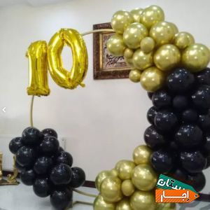 اجاره دکور و لوازم تولد بادکنک آرایی/تم تولد/تن پوش عروسکی/ شرایط آسان