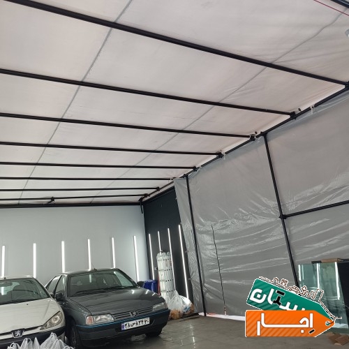 اجاره چادر برزنتی و نمایشگاهی چادر فروتن نصب چادر تعمیر چادر برزنتی