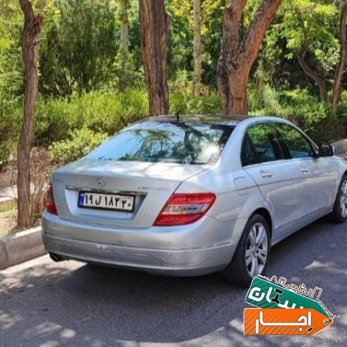 اجاره بنز لازرورقی c200 بدون راننده