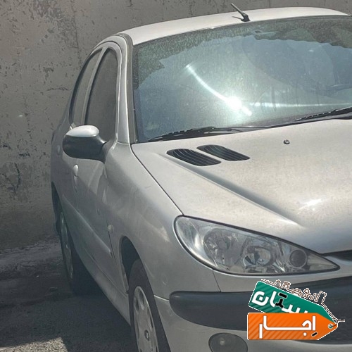 اجاره خودروی 206 نقره ای
