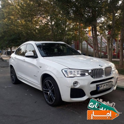 اجاره خودرو بی ام و x4 با شرایط عالی