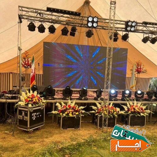 تلوزیون شهری تی وی وال اجاره led استیج