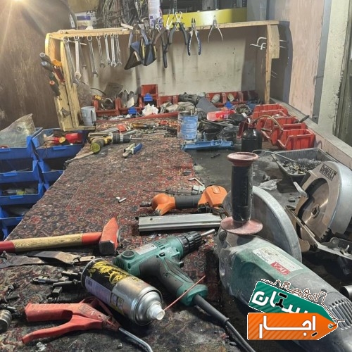 اجاره ابزار هیلتی پمپ باد دریل نردبان میخکوب