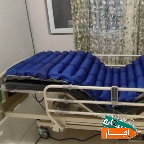اجاره تخت برقی بیمارستانی تشک مواج کپسول اکسیژن