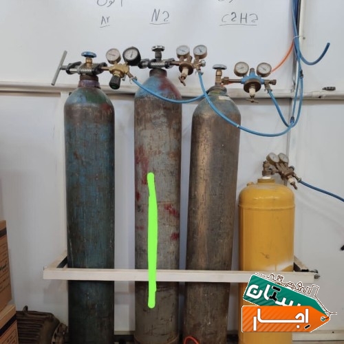 کپسول اکسیژن ازت آرگون co2 اجاره دستگاه برش هواگاز