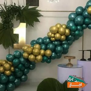 بادکنک گل ارایی نامزدی اجاره میز دکور تم تولد باکس
