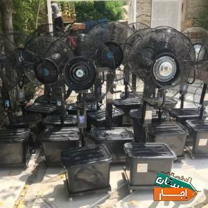 اجاره کولرگازی ایستاده کرایه پنکه مهپاش شرایط عالی