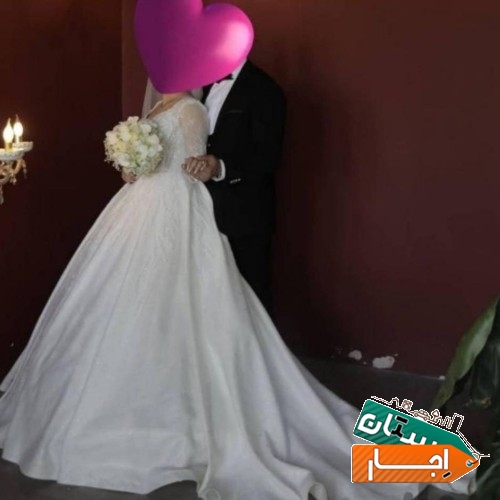 لباس عروس فرانسوی سایز 36تا40
