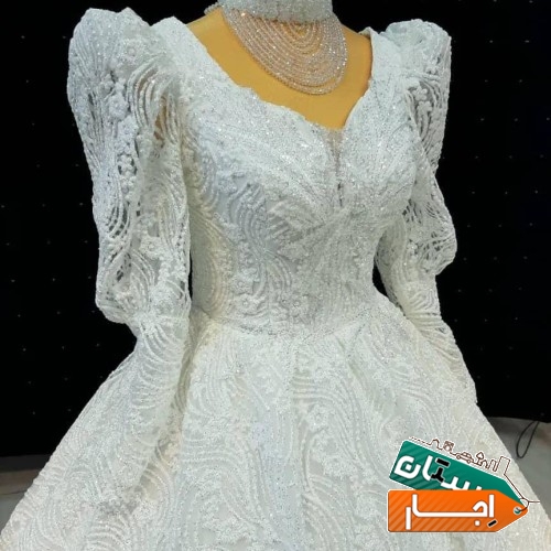 اجاره لباس عروس مناسب سایز 38تا42