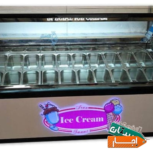 تاپینگ بستنی صنعتی و فانتزی