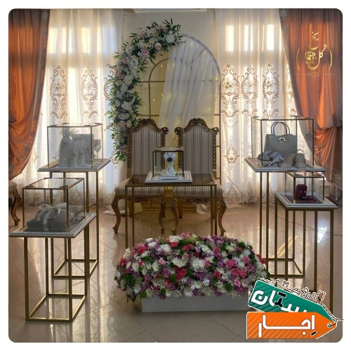 اجاره انواع استند بله برون جایگاه عروس تولد