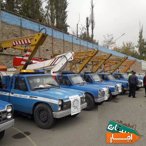 اجاره بالابر نیسانی و جرثقیل سبدار نفربر