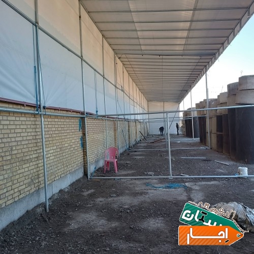 اجاره چادر برزنتی و نمایشگاهی چادر فروتن نصب چادر تعمیر چادر برزنتی