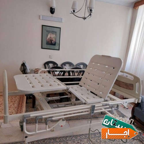 تخت کاملا برقی مناسب بیمار برای اجاره بیمارستانی