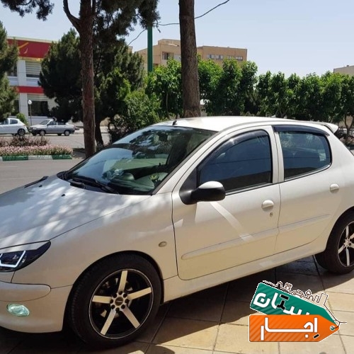 اجاره خودرو 206 تیپ 6 اتومات