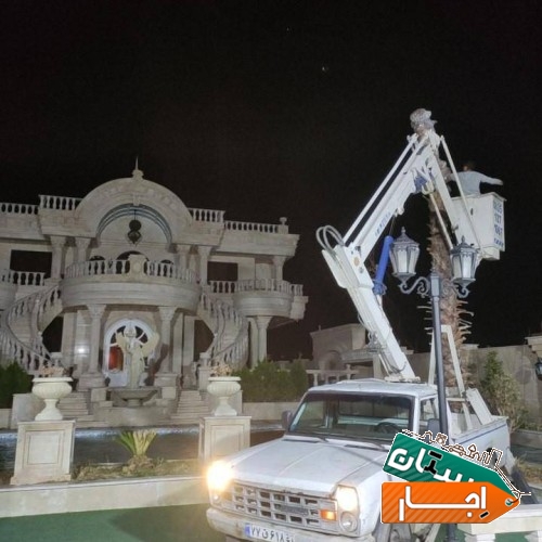 جرثقیل نیسان بالابر سبدار/اجاره بالابر نیسان