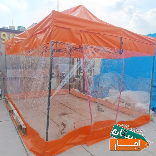 اجاره چادر برزنتی و نمایشگاهی چادر فروتن نصب چادر تعمیر چادر برزنتی