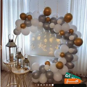 بادکنک آرایی ،گل آرایی، فینگر فود با بهترین کیفیت