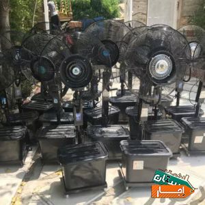 اجاره کولر گازی ایستاده، پنکه مهپاش با بهترین قیمت