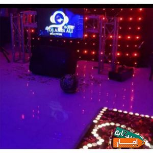 اجاره باند.رقص نور.میزسوارز.ارسال و نصب شرق تهران
