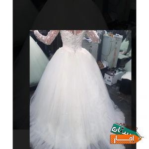 اجاره لباس عروس سایز 38،تمام دانتل