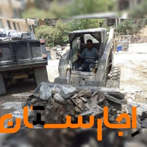 حمل نخاله حمل خاک بابادسان اجاره بابکت مصالح نیسان