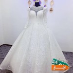 اجاره-لباس-عروس-یقه-خورشیدی