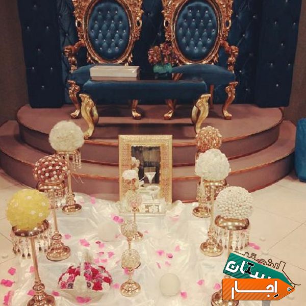 اجاره خنچه عقد . اجاره دسته گل عروس . اجاره لوازم بله برون بهترین در منطقه پاکدشت