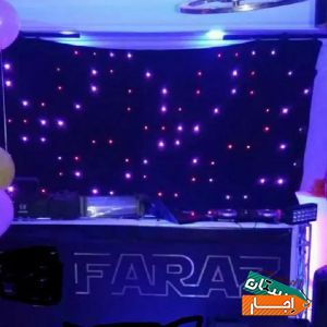 اجاره باند فلشخور نورپردازی رقص نور dj مراسم باغ با بهرین شرایط