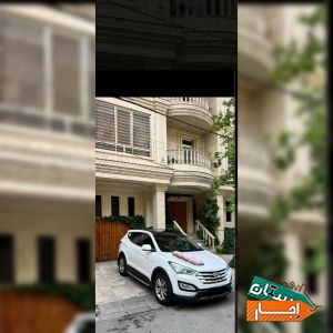اجاره ماشین عروس سانتافه نیو همراه با راننده