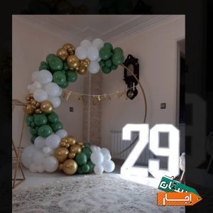 بادکنک آرایی.اجاره استندعددچراغدارمیزافتتاحیه.تولد