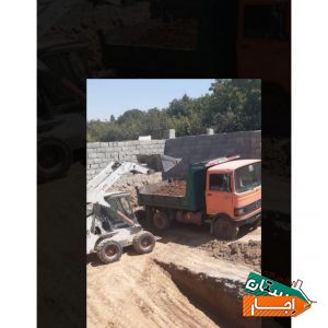 اجاره بابکت و خاور مینی بیل حمل نخاله