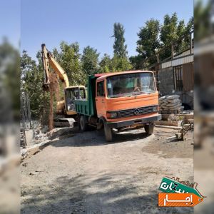 اجاره بابکت و خاور و مینی بیل حمل نخاله