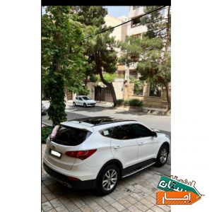 اجاره ماشین عروس سانتافه نیو همراه با راننده