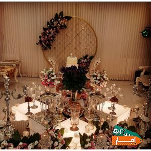 اجاره و اجرای سفره عقد و دیزاین جایگاه نامزدی