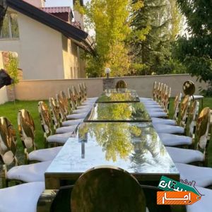 اجاره انواع میز و صندلی برای مراسم