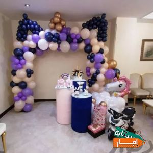 کرایه بکگراند و میز، بادکنک آرایی، گل آرایی، آموزش با بهترین قیمت