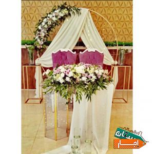 اجاره و اجرای سفره عقد و دیزاین جایگاه نامزدی
