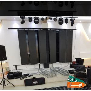 اجاره باند رقص نور سیستم صوت نورپردازی
